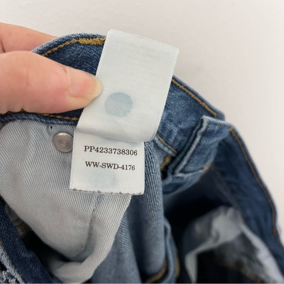 Everlane The Summer Wide Leg Jean In Dark Blue Wash 33 - Picture 9 of 9